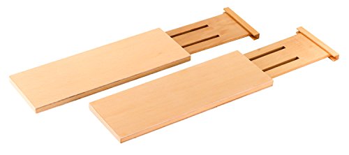 Organiseur de Tiroir Planchettes Bois de Hêtre ...