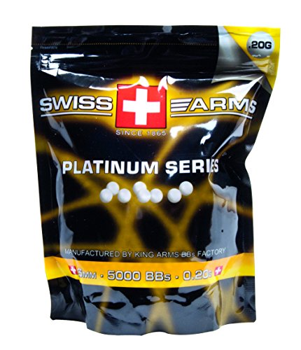 Billes king arms platinum 0.20G 6mm Sachet de 5...
