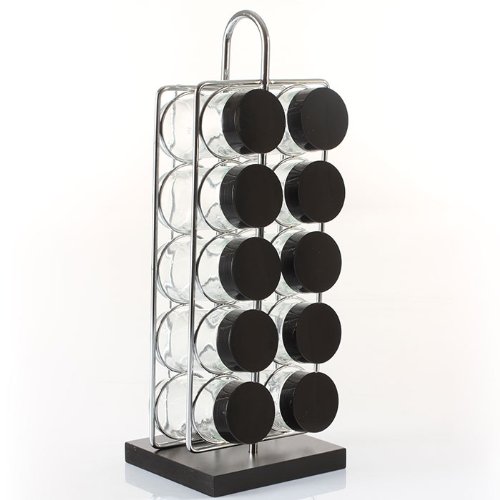 Présentoir à épices 10 pots - Support Porte épi...