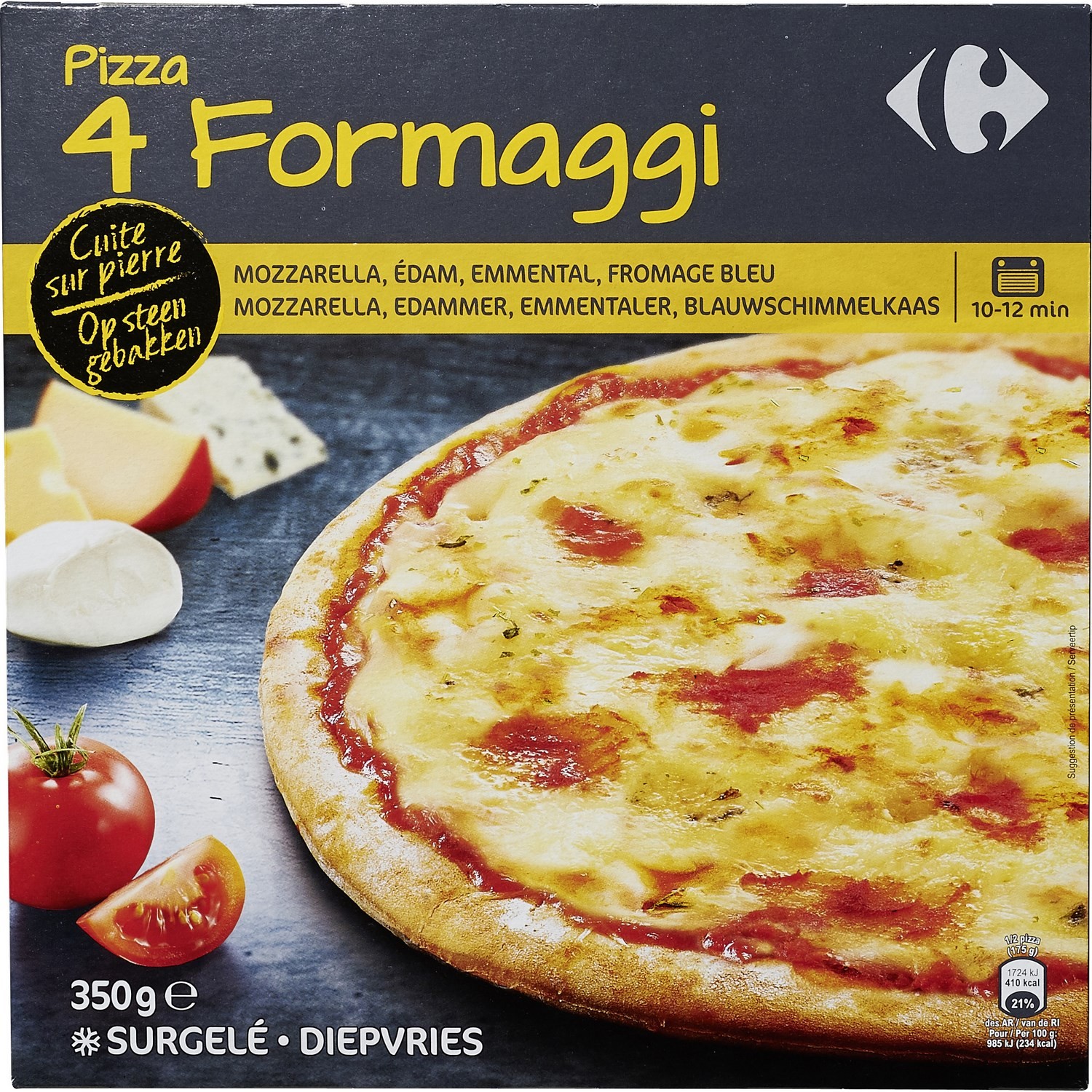 Pizza 4 Formaggi CARREFOUR