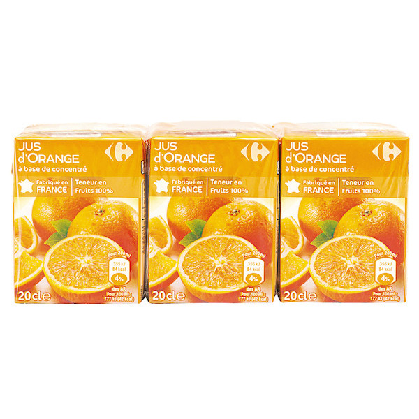 JUS DE FRUITS CARREFOUR