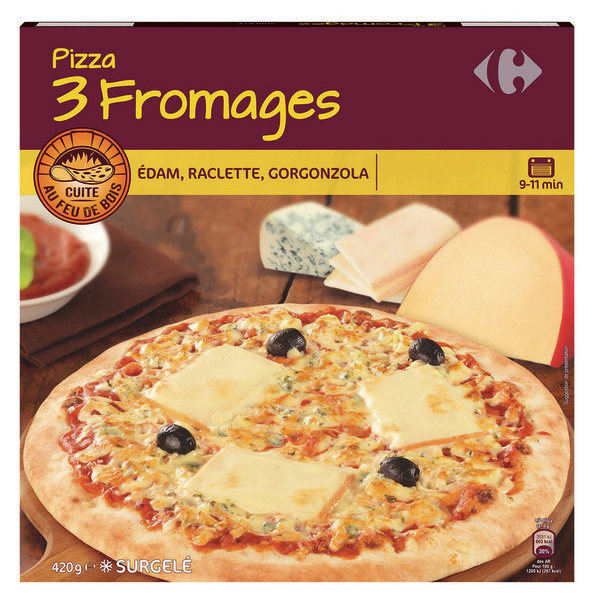 Pizza surgelée 
