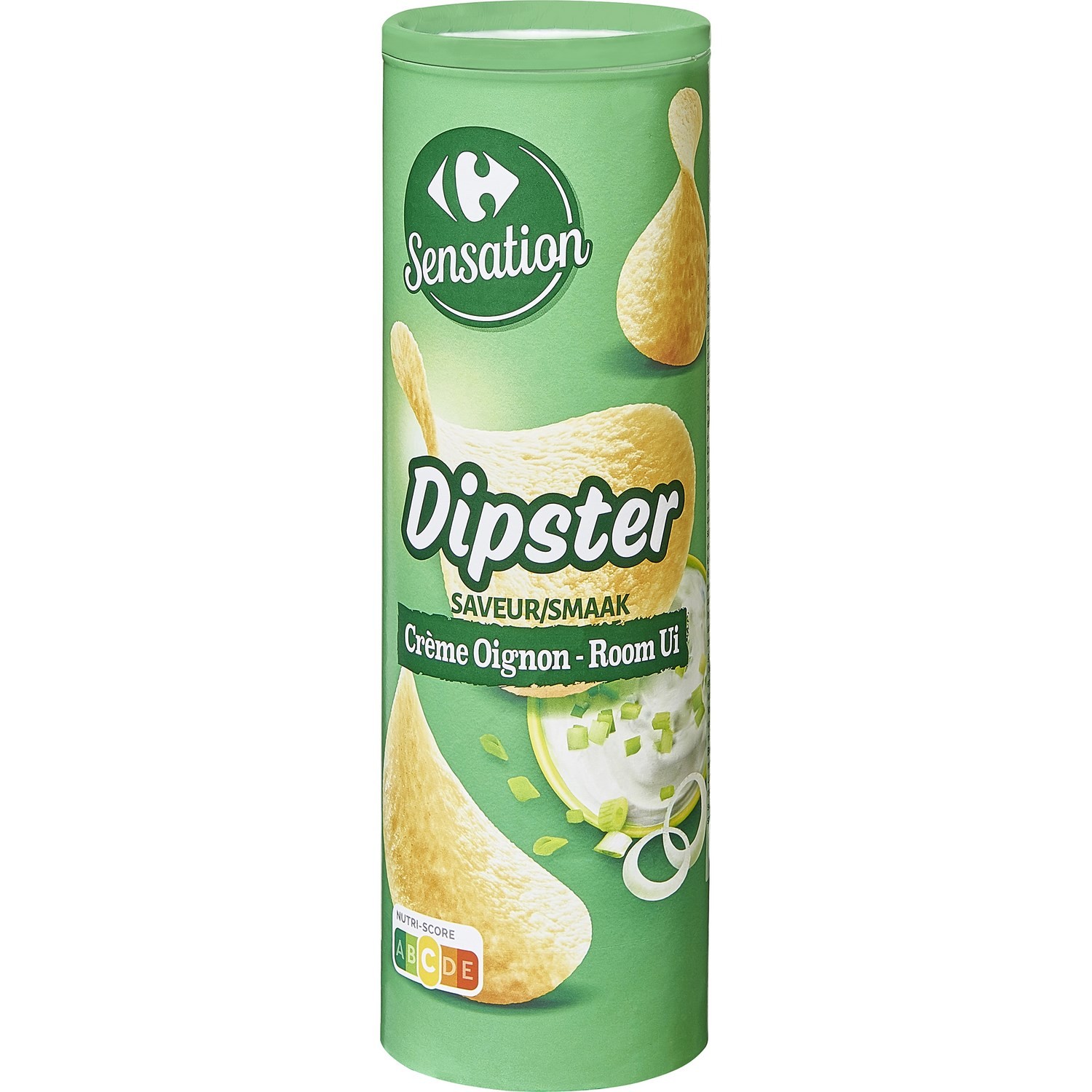 Biscuits apéritif Tuiles crème oignon CARREFOUR...