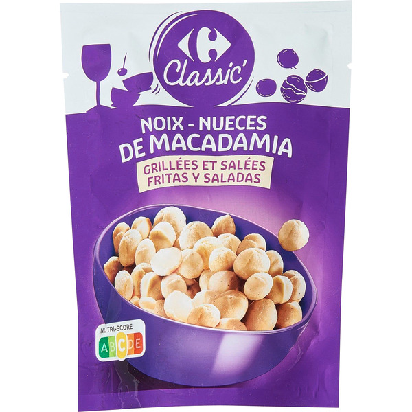 CARREFOUR CLASSIC' Noix de macadamia code EAN 3560070261086 