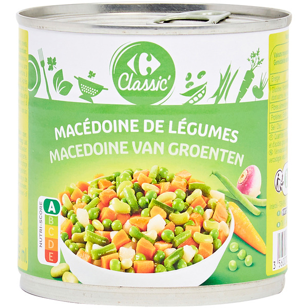 Macédoine de légumes