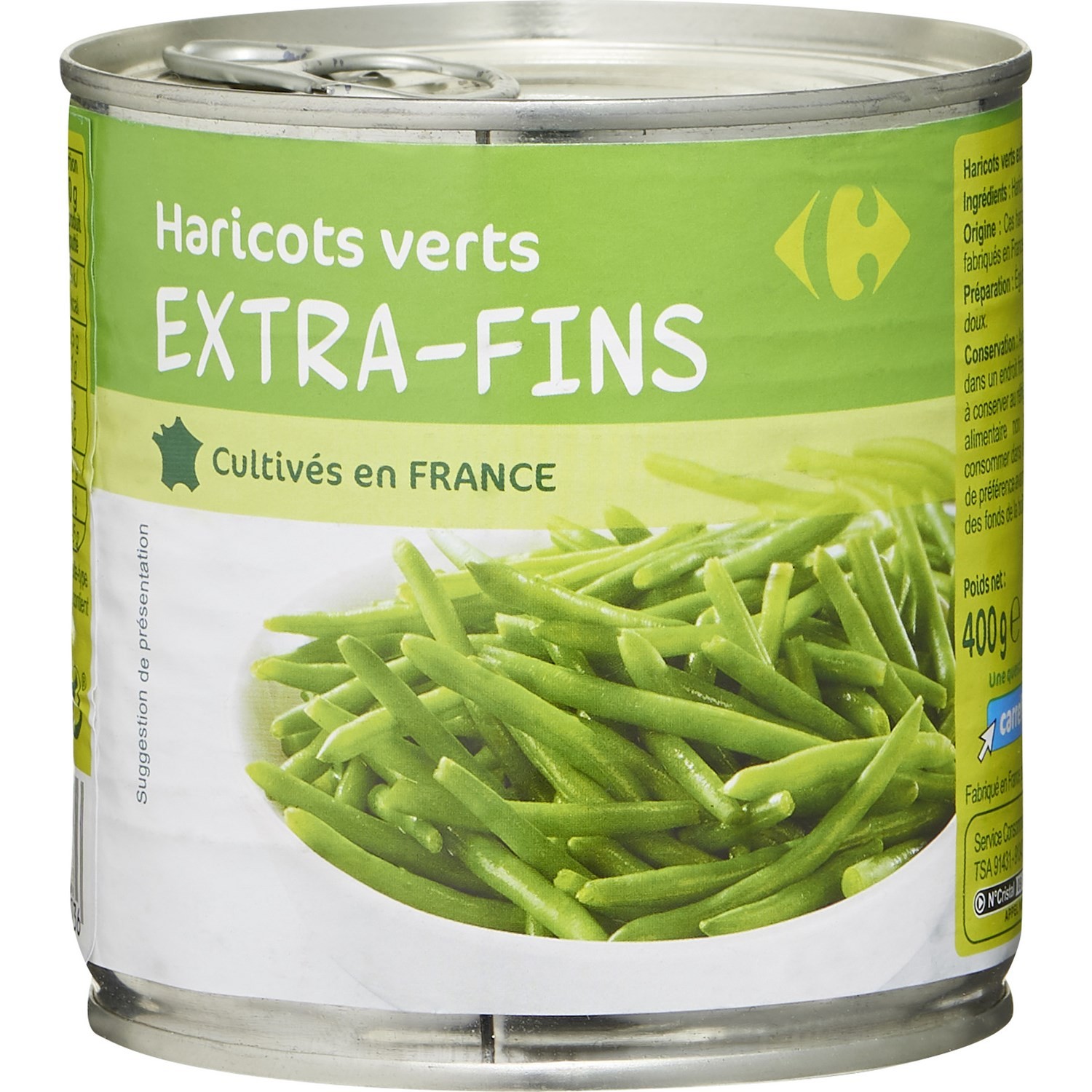 Haricots verts extra-fins CARREFOUR