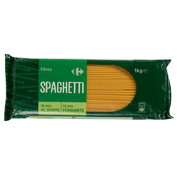 carrefour Spaghetti code EAN 3560070328888 
