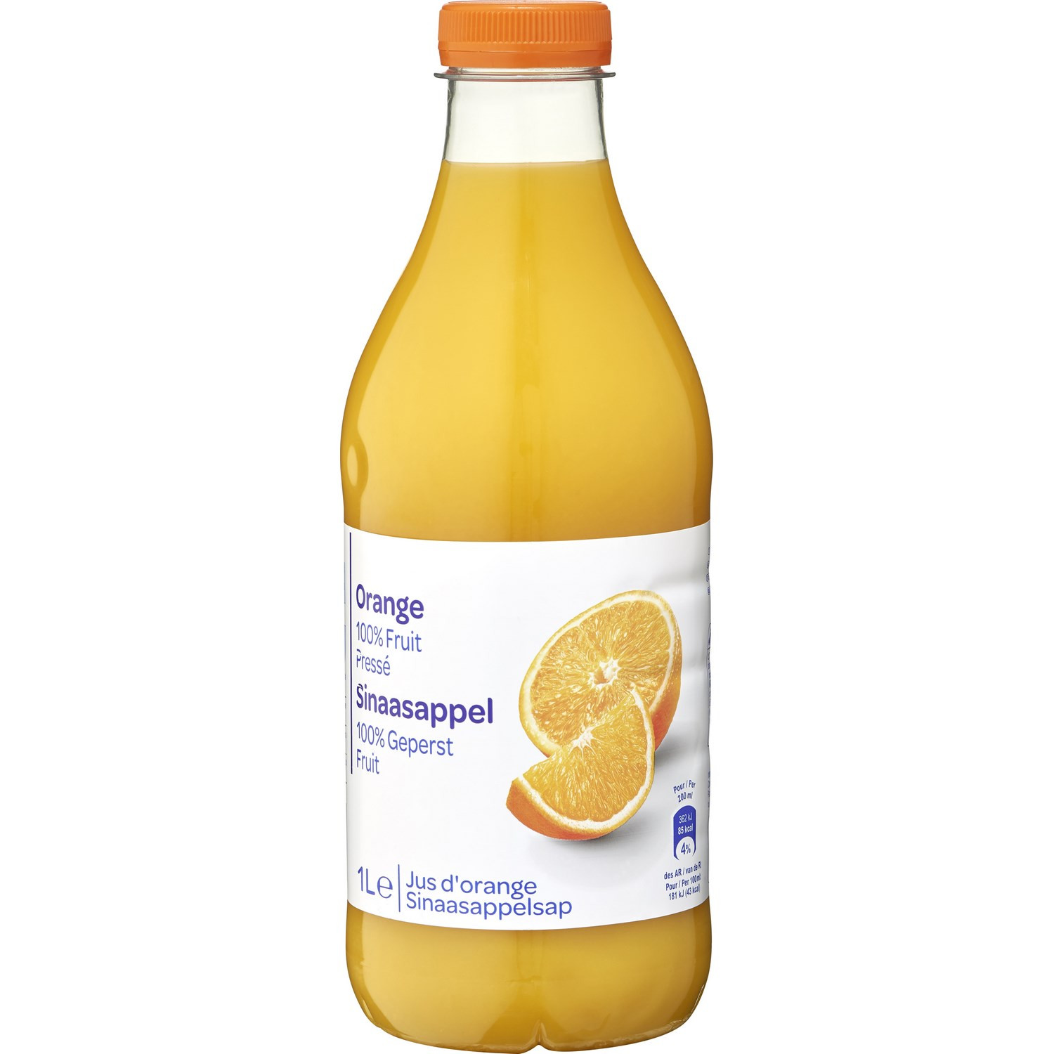 Jus d'orange 100% fruit pressé 