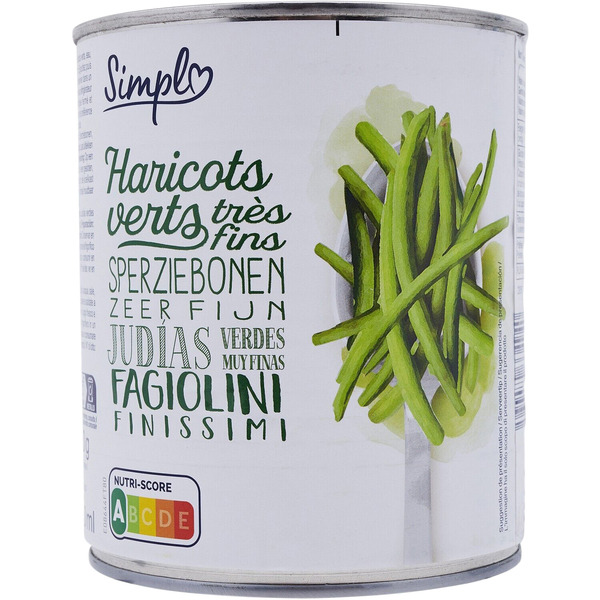 Haricots verts Très fins