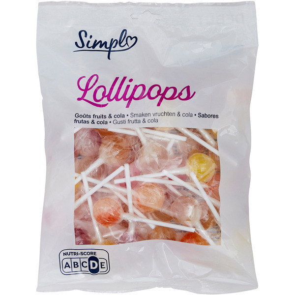 SIMPL Sucettes code EAN 3560070339525 