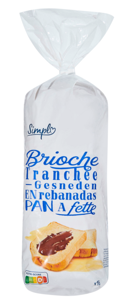 Brioche tranchée