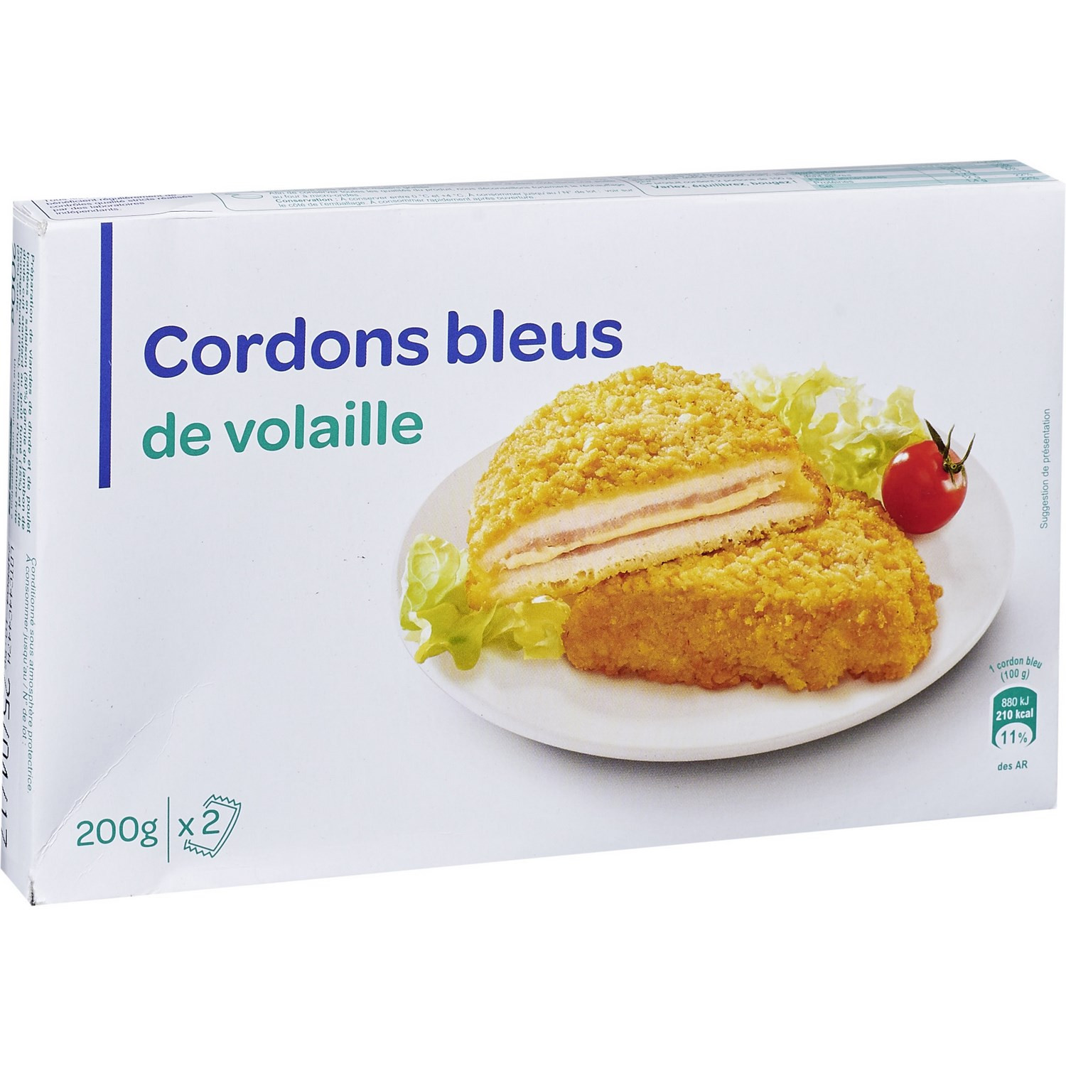 Cordons bleus de volaille 