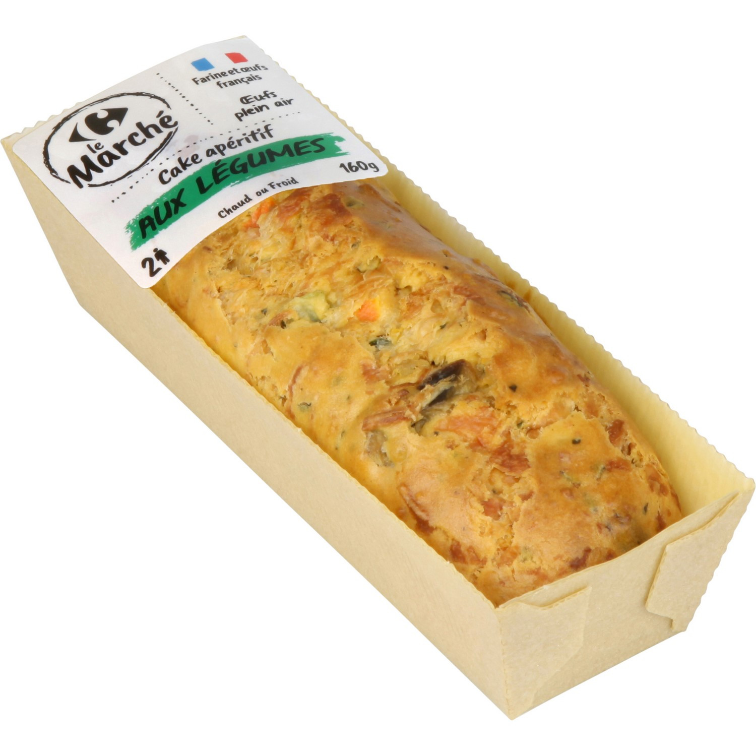 Cake aux légumes CARREFOUR LE MARCHE