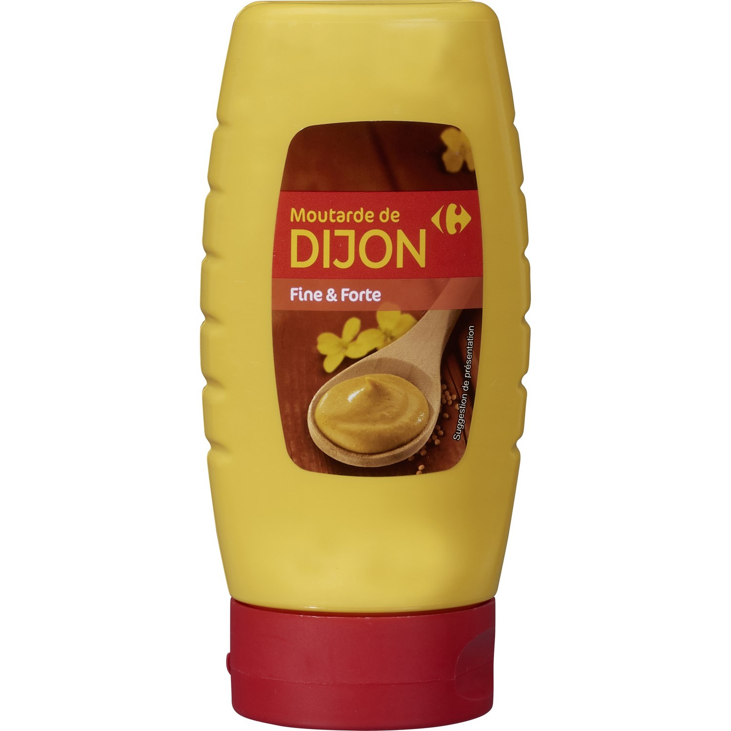 Moutarde de Dijon fine & forte CARREFOUR