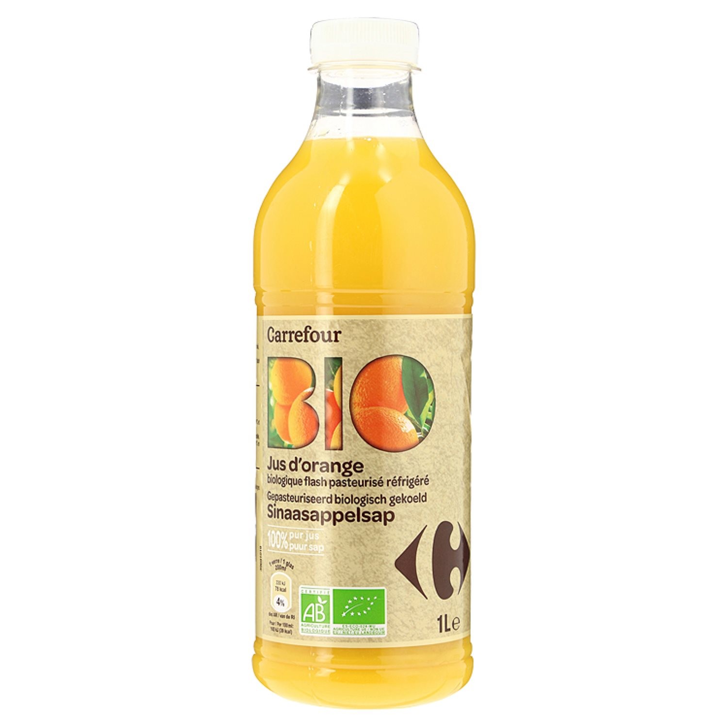 Jus d'orange bio  CARREFOUR BIO