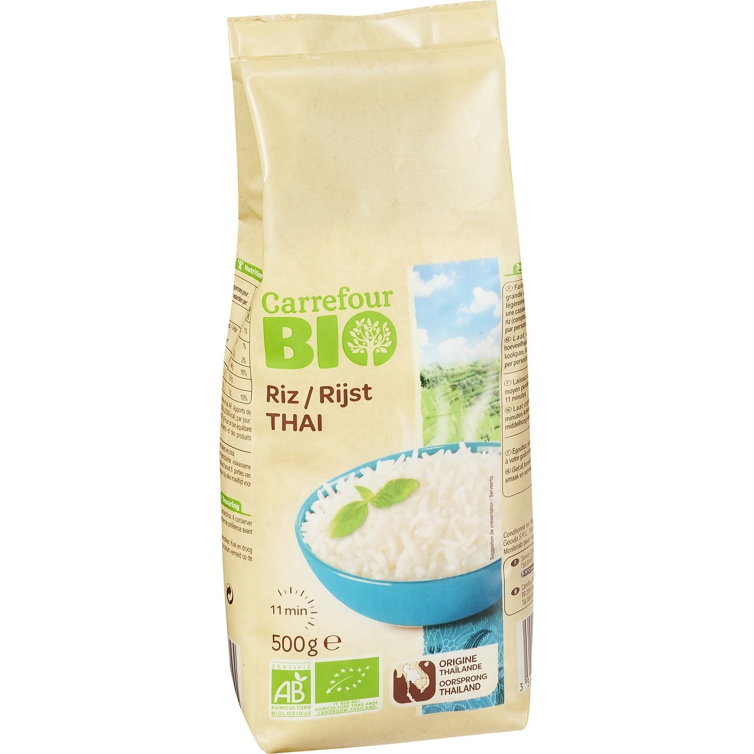Riz bio Thaï CARREFOUR BIO