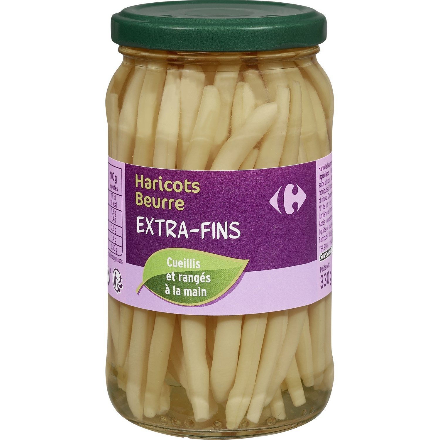 Haricots beurre extra-fins CARREFOUR