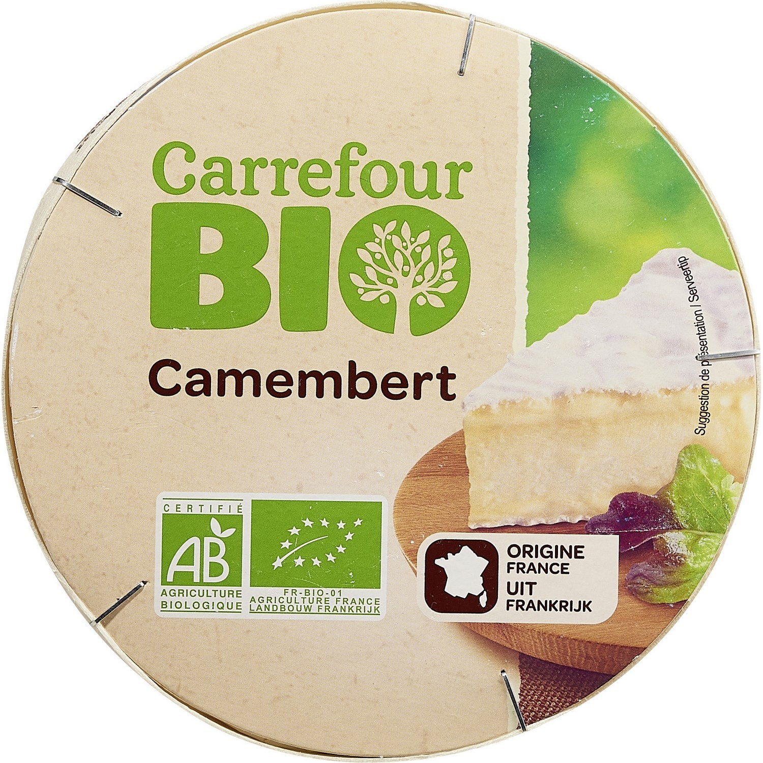 Camembert bio CARREFOUR BIO
