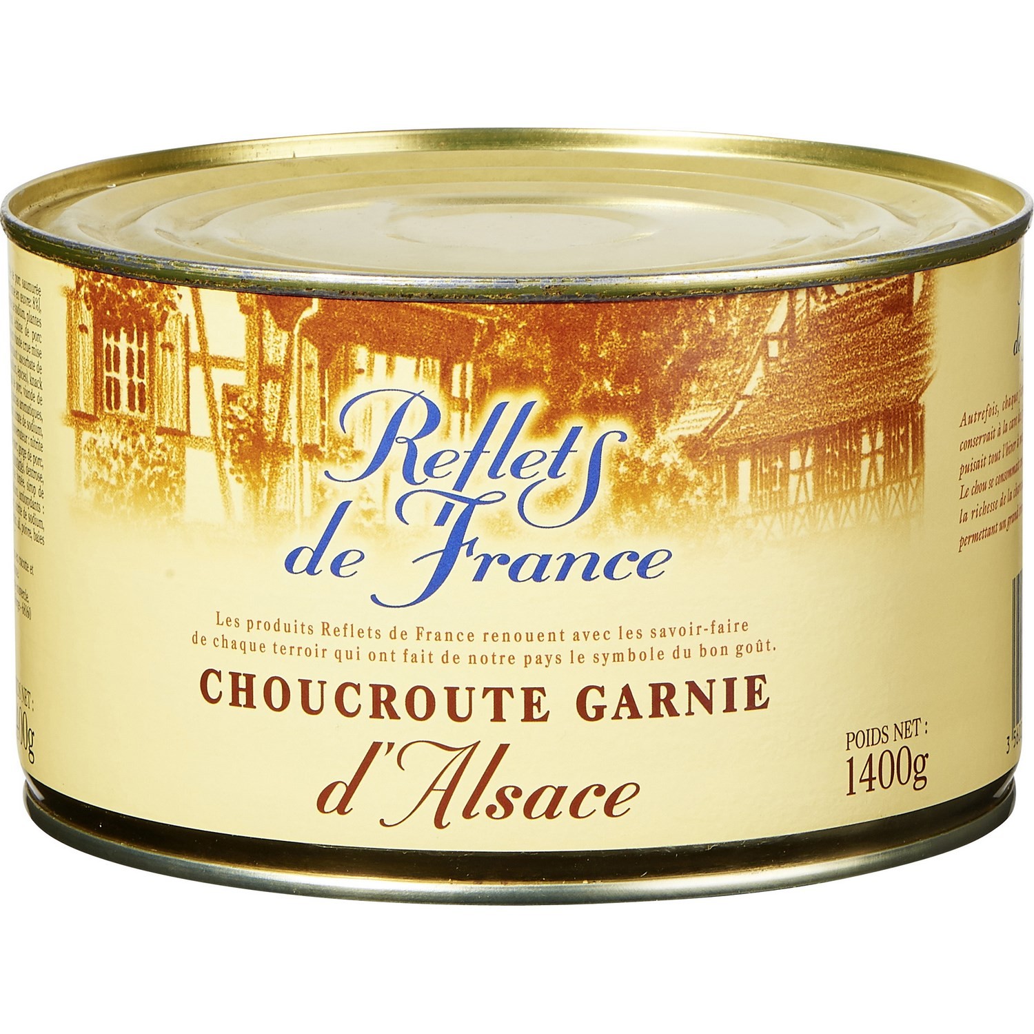 Plat cuisiné choucroute garnie REFLETS DE FRANCE