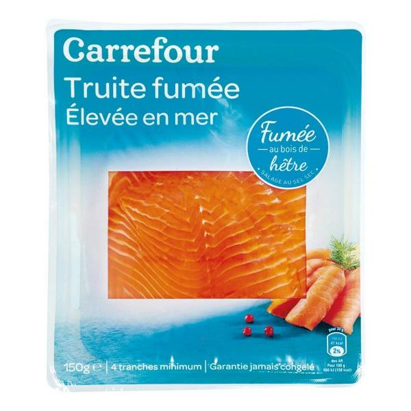 TRUITE FUMÉE CARREFOUR