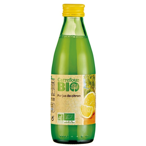 PUR JUS DE CITRON CARREFOUR BIO*