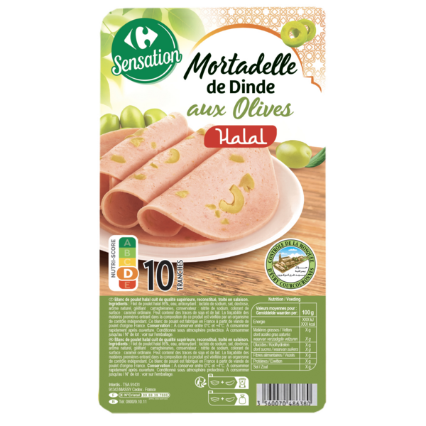 Mortadelle de Dinde Halal
