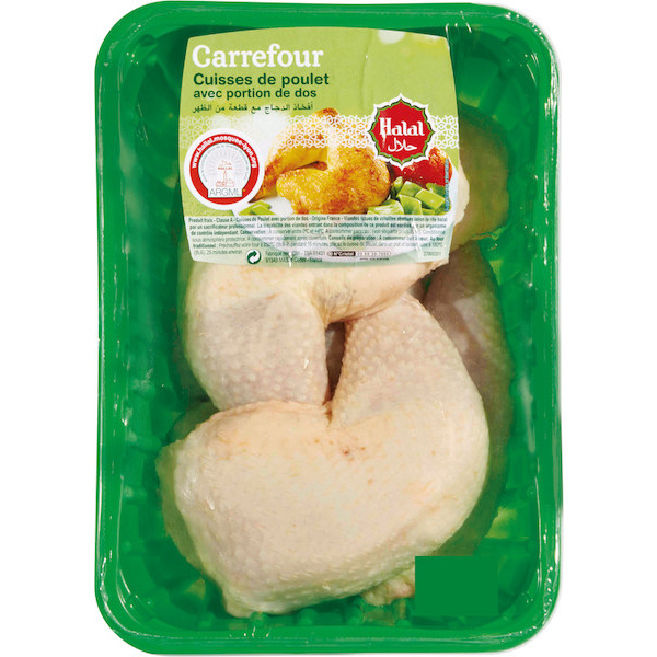 CUISSES DE POULET HALAL CARREFOUR