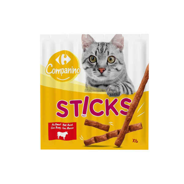 Friandises sticks pour chat 