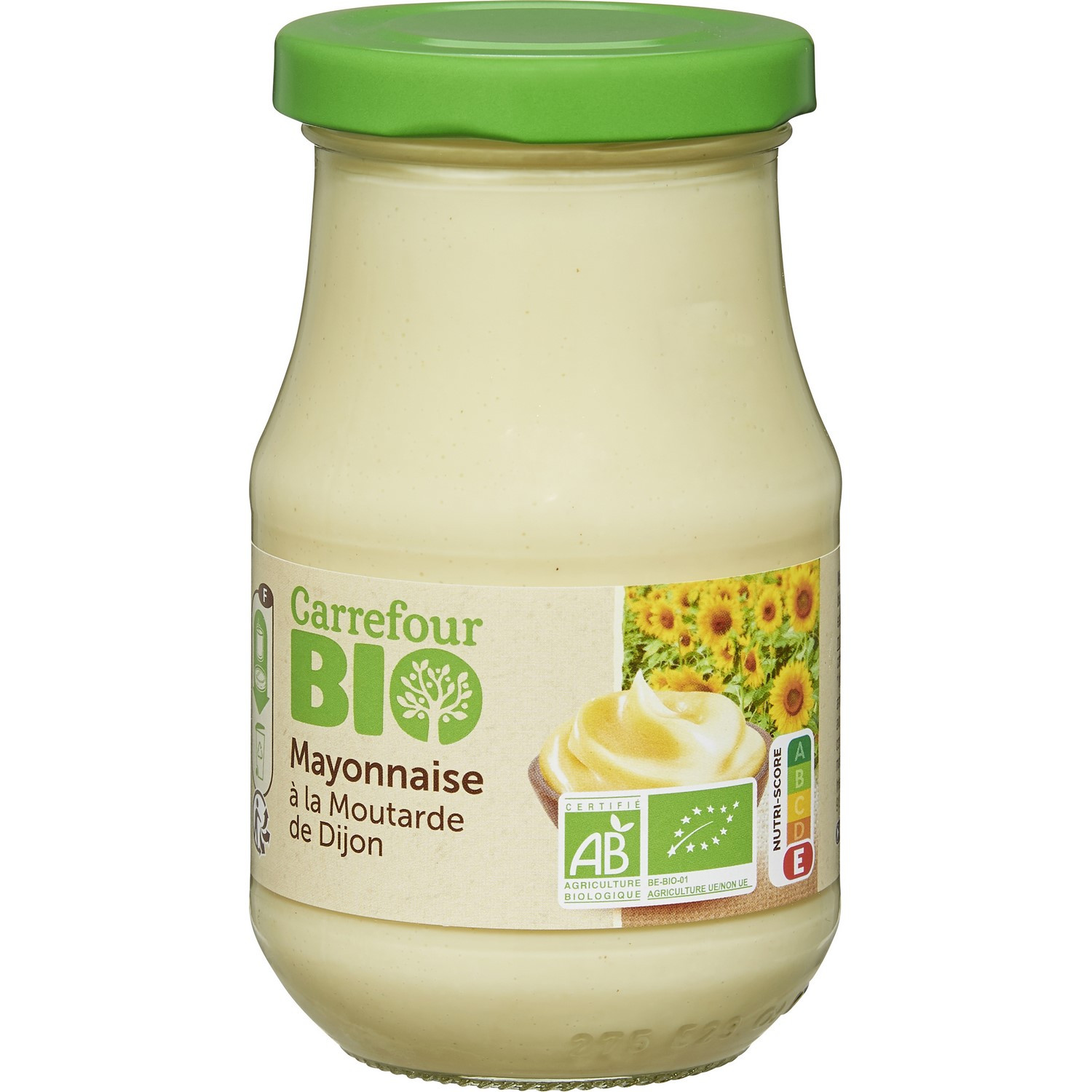 Mayonnaise à la moutarde de Dijon CARREFOUR BIO