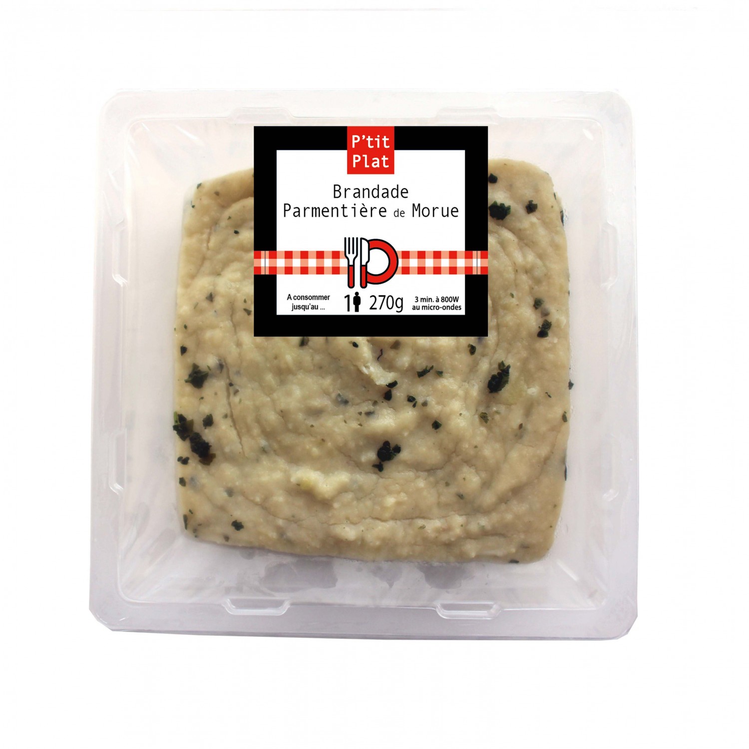 Plat cuisiné brandade de morue CARREFOUR