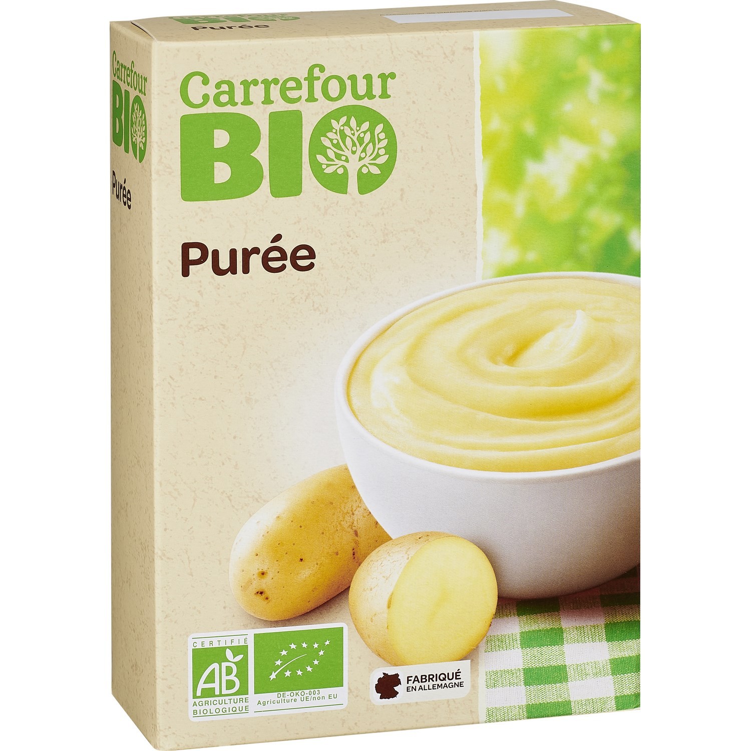 Purée bio CARREFOUR BIO 3560070526246 CARREFOUR BIO