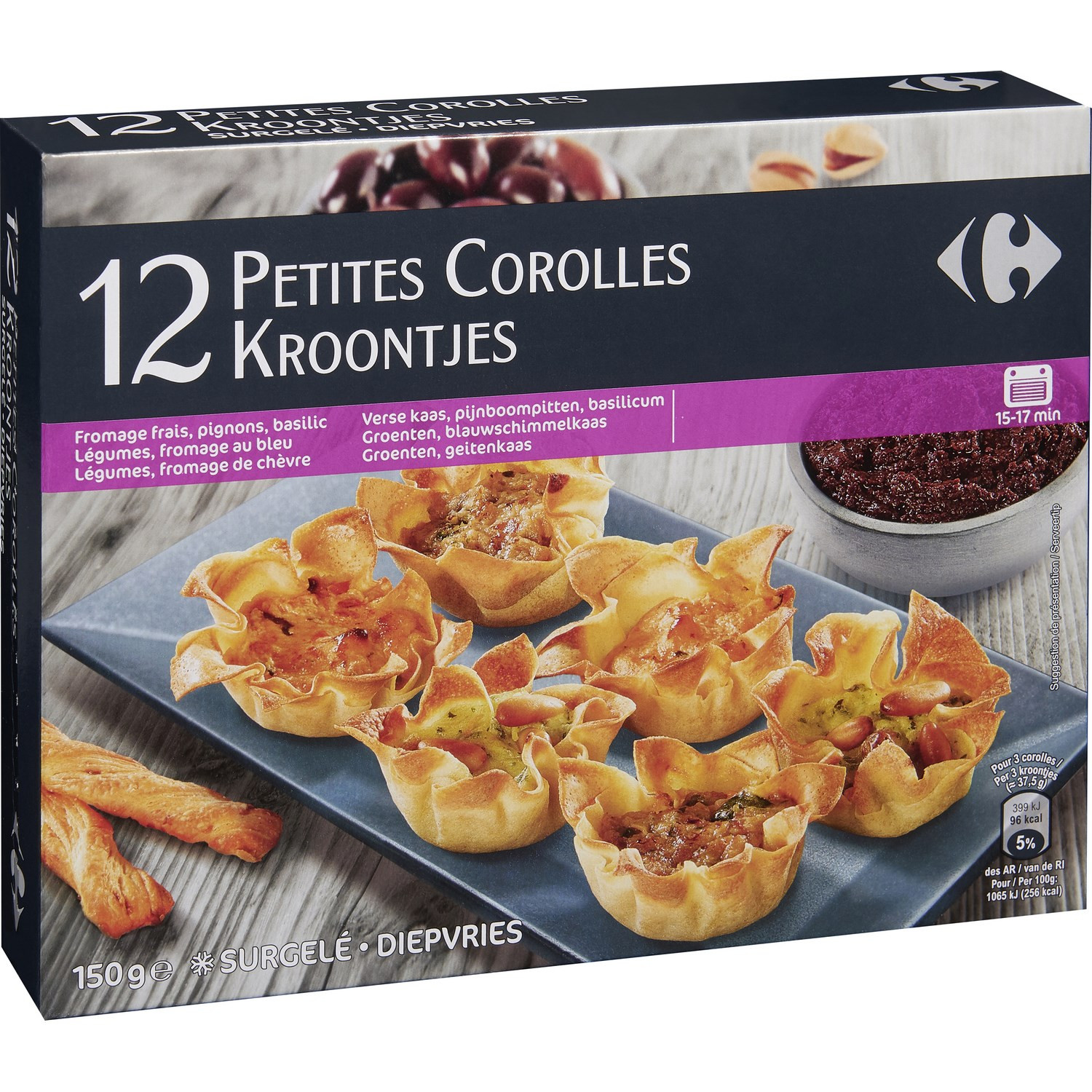 Petits fours apéritif petites corolles 3 recett...