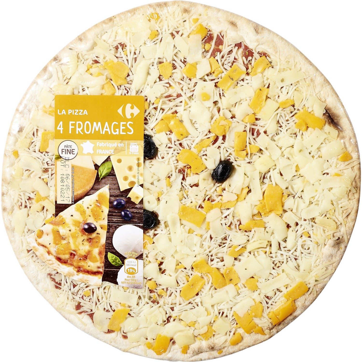 Pizza La 4 Fromages CARREFOUR