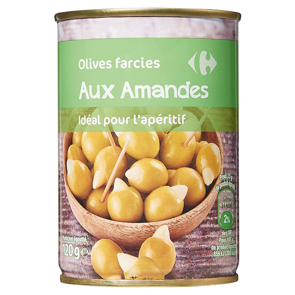 Olives farcies aux amandes