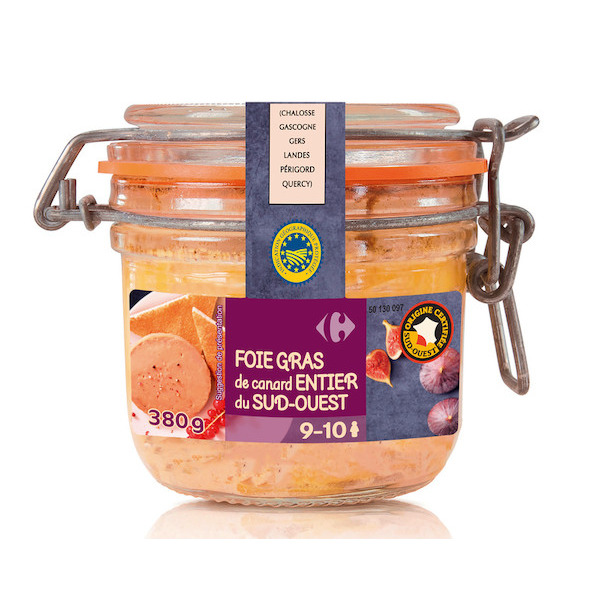 Foie gras de canard entier