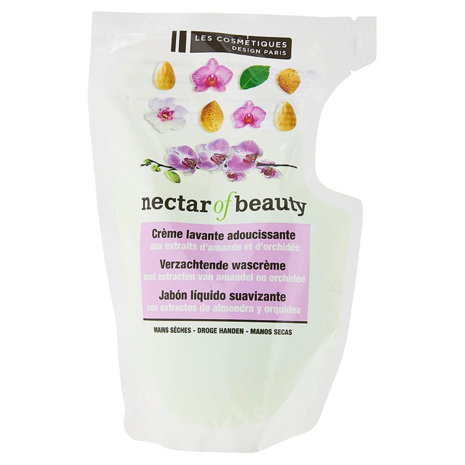 Crème lavante extraits d'amande et d'orchidé NE...