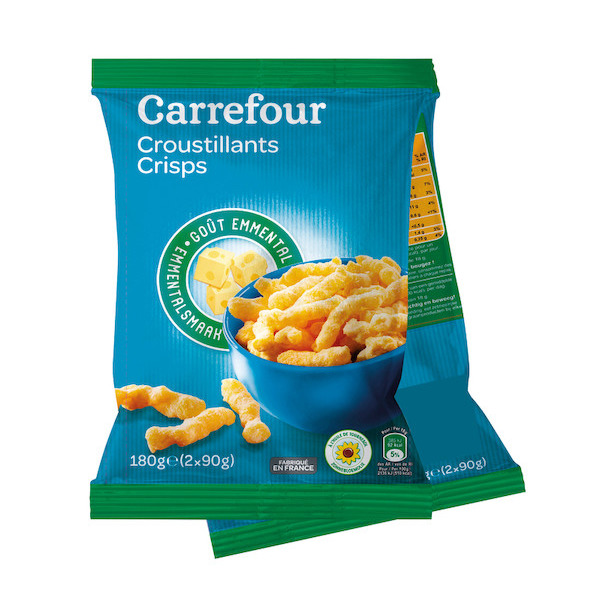 CROUSTILLANTS GOÛT EMMENTAL