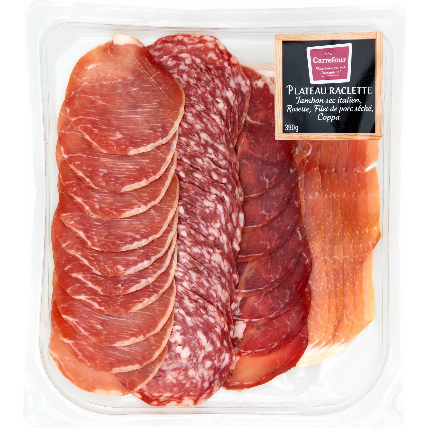 CARREFOUR Plateau charcuterie raclette CARREFOUR code EAN 3560070690701 