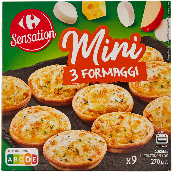 Mini Pizzas surgelées