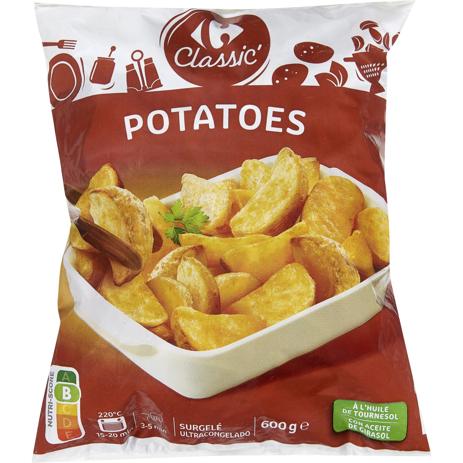 CARREFOUR CLASSIC' Potatoes  CARREFOUR CLASSIC' code EAN 3560070699377 