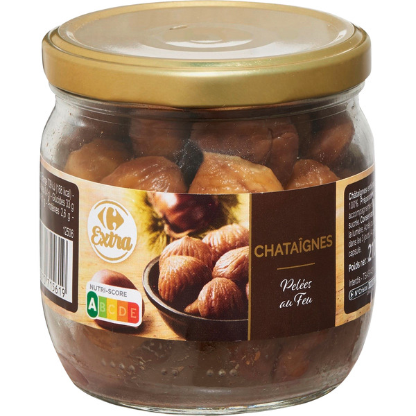 CARREFOUR EXTRA Châtaignes code EAN 3560070715619 