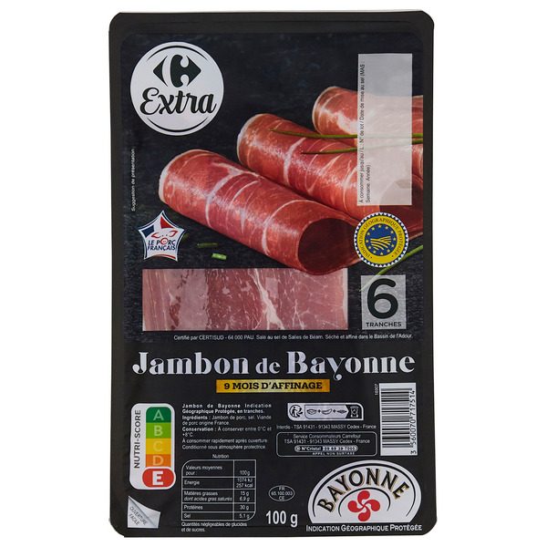 Jambon de Bayonne I.G.P. 