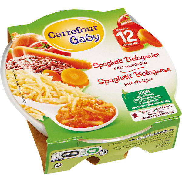 PLATS CARREFOUR BABY