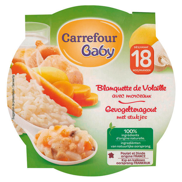 Assiette plat complet