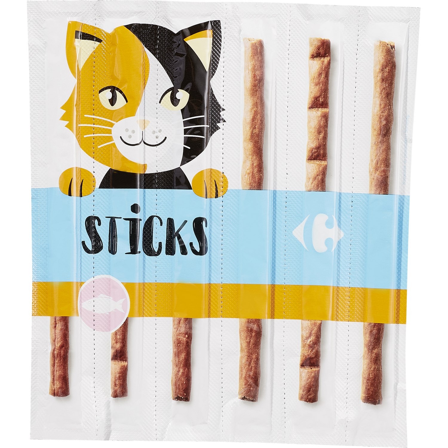 Sticks pour chats saumon CARREFOUR