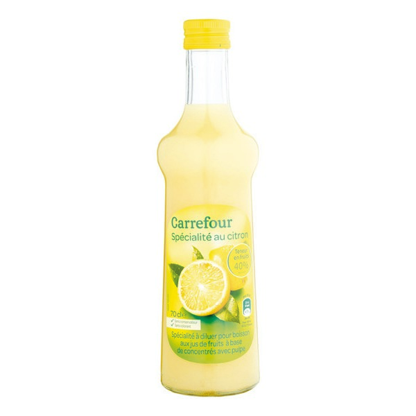 carrefour SPÉCIALITÉ AU CITRON CARREFOUR code EAN 3560070735204 
