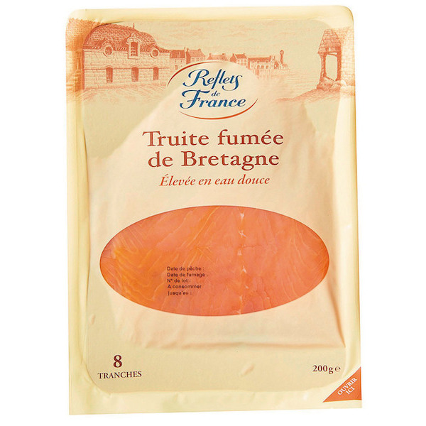 Truite fumée