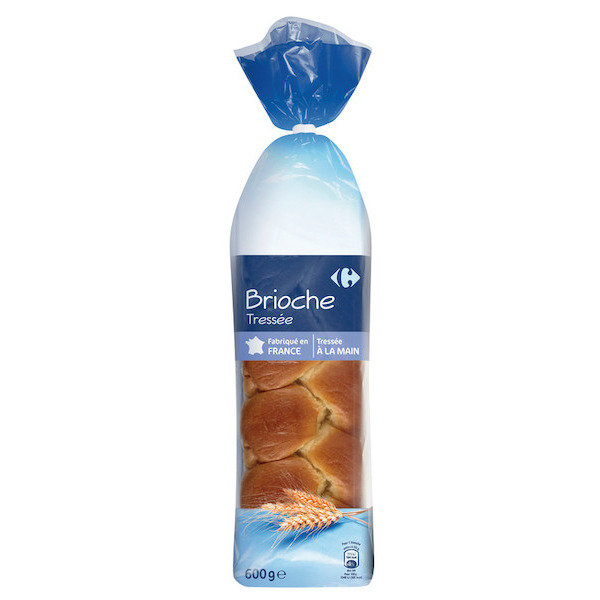 Brioche tressée