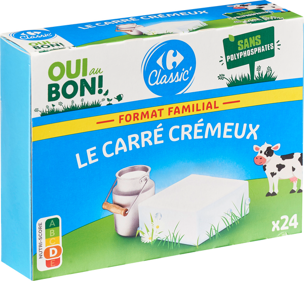 Carré crémeux "Format Familial" 3560070799183 CARREFOUR CLASSIC'