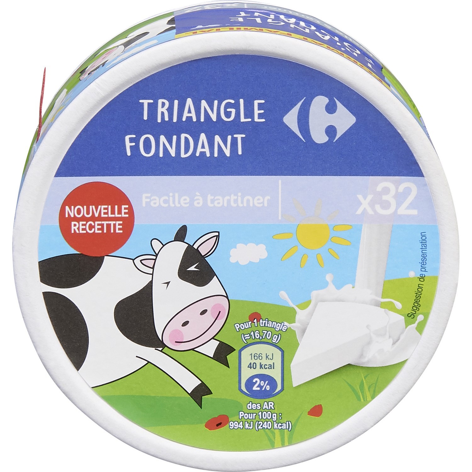 Fromage à Tartiner Fondu CARREFOUR